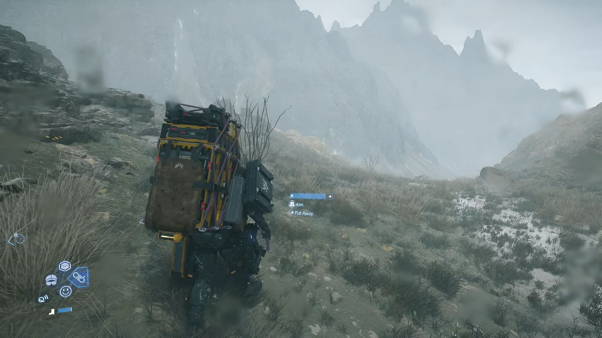 You can use the Container Repair Spray to repair damaged cargo containers (Image via Sony Interactive Entertainment | YouTube/@ theRadBrad)
